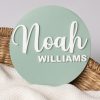 Acrylic Green Baby Name Plaque Acrylic Green Baby Name Plaque.