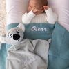 Personalised Ocean Blue & Koala Comforter Baby Gift Set Personalised Ocean Blue & Koala Comforter Baby Gift Set