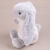 Personalised Bunny wearing a Jumper and facing to the size.