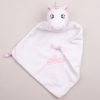 Personalised Unicorn Baby Comforter Isla Personalised Unicorn Baby Comforter with the name Isla embroidered with pink thread.