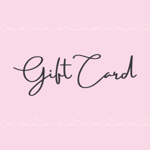 Virtual Gift Card baby shower present idea.