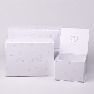 One Little Day gift boxes.