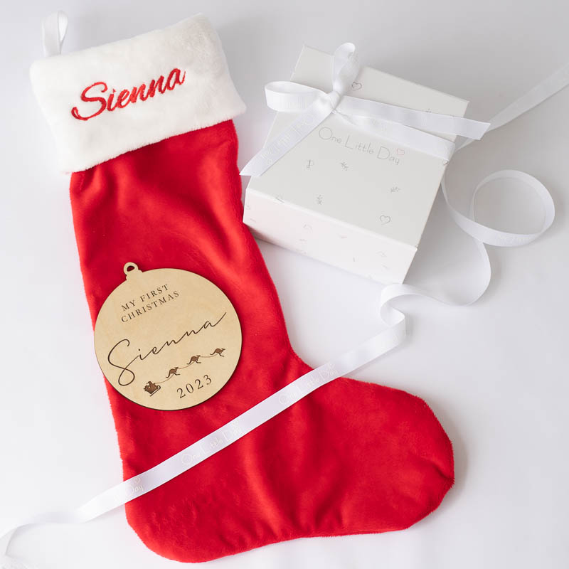 My First Christmas Personalised Baby Gift