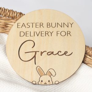 Personalised Easter Delivery Disc Grace.