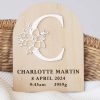 Monogram Baby Birth Disc Letter C Monogram Baby Birth Disc Letter C