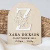 Monogram Baby Birth Disc Letter Z Monogram Baby Birth Disc Letter Z