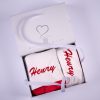 Red Christmas Stocking & Hat Baby Gift Box Red Christmas Stocking & Hat Baby Gift Box
