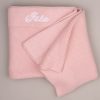 Pink Baby Knitted Blanket Pink Baby Knitted Blanket